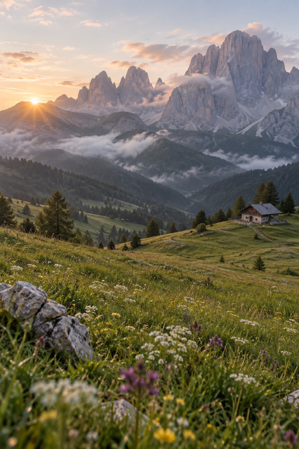 Počasni ponovni zagon v Dolomitih